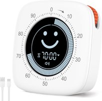 Minutnik kuchenny cyfrowy elektroniczny timer 100 minut wizualny do domu