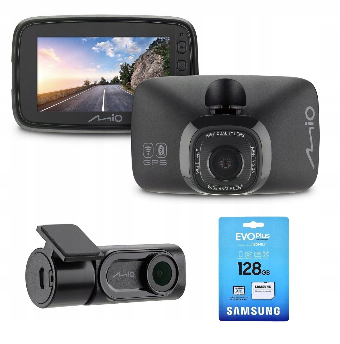 MIO MiVue 818 KAMERA GPS, Wifi, BT + 128GB + A50 - MIO | Motoryzacja EMPIK