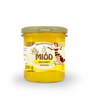 Miód akacjowy - 370 g - CD Królowa Pszczół