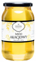Miód Akacjowy 900ml 1200g PASIEKA SIENKIEWICZ