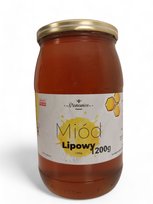 Miód lipowy nektarowy 1200g / Pasieka Bronowice