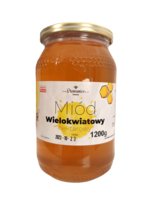 Miód nektarowy wielokwiatowy 1,2 kg Pasieka Bronowice