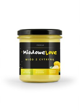 Miód z cytryną 400g - MiodoweLove - CD Królowa Pszczół