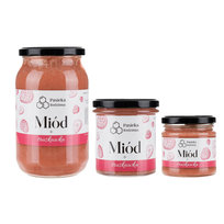 Miód z truskawką 1150g