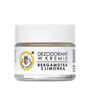 Miodowa Mydlarnia, Dezodorant w kremie bergamotka z limonką, 55 g - Miodowa Mydlarnia