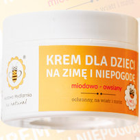 Miodowa mydlarnia krem ochronny dzieci niemowląt mróz wiatr zimę naturalny 45 g