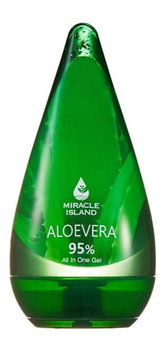 Miracle Island, aloesowy łagodzący żel 95%, 250 ml - Miracle Island