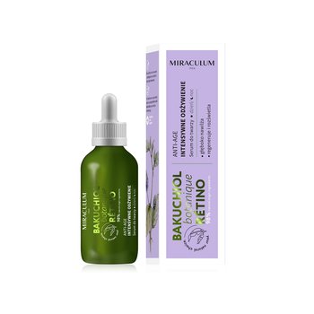 Miraculum, Bakuchiol, serum intensywne odżywienie dzień/noc, 30 ml - Miraculum