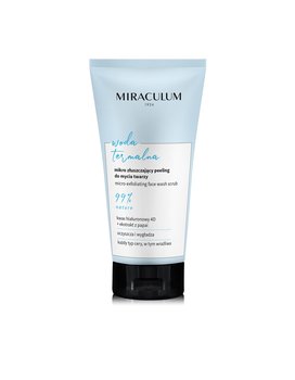 Miraculum, Woda Termalna, peeling mikro złuszczający do mycia twarzy, 150 ml - Miraculum