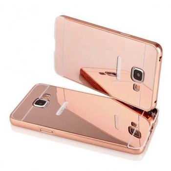 Mirror bumper case na Galaxy A3 2017 - Różowy - EtuiStudio