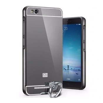 Mirror bumper case na Xiaomi Redmi 4A - grafitowy. - EtuiStudio