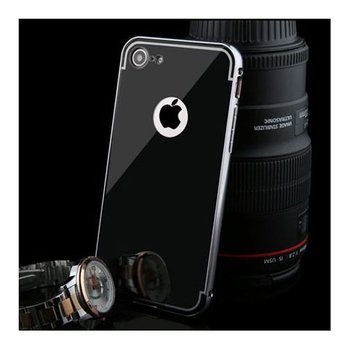 Mirror bumper, Etui, na, iPhone SE 2020 -, czarny - EtuiStudio