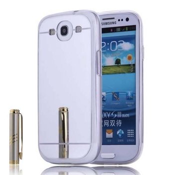 Mirror Tpu Samsung Galaxy S3 Srebrny - Bestphone
