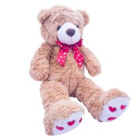 MIŚ PLUSZOWY SIEDZĄCY PRZYTULANKA MASKOTKA 47 CM