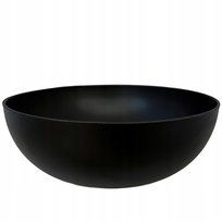 MISA DEKORACYJNA CZARNA 25cm POIDEŁKO PATERA MISKA DO DOMU SALONU OGRODU