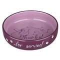 Miseczka porcelanowa Thanks! ...for service! XL gray&nbsp;-&nbsp;Trixie