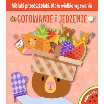 Misiaki przedszkolaki. Małe wielkie wyzwania. Gotowanie i jedzenie 09543 Trefl