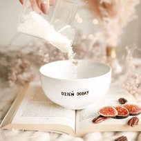 Miska 500 ml -Dzień Dobry ZŁOTE SERCE