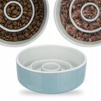 Miska Ceramiczna Spowalnia Jedzenie Psa Antystres Trixie Ciężka 0,9l/17cm