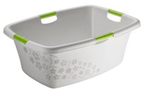 Miska na pranie do magla 50 L FLOWERS szara