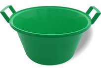 Miska okrągła Zielona z rączkami Artgos 13 L