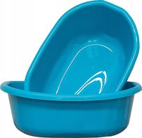 Miska OWALNA 12L z uszami plastikowa turkus PRODUKT POLSKI