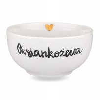 Miska Owsianka ZŁOTE SERCE - Idealna na Śniadanie