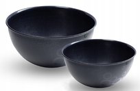 Miska Plastikowa Duża Zestaw 2szt 1.5L 3L Komplet Miski Kuchenne Czarny