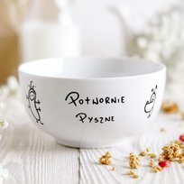 Miska Potwornie pyszne, 0,5 l, salaterka, Haloween