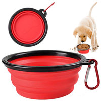 Miska składana silikonowa dla psa podróżna 800ml