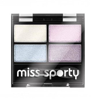 Miss Sporty, Studio Colour Quattro Eye Shadow, Poczwórne cienie do powiek, 415 Cool Unicorn - Miss Sporty