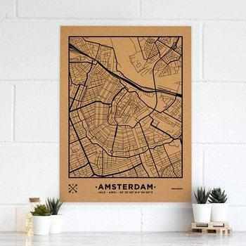 Miss Wood Barcelona, Mapa Cork - Mapa Woody Natural Amsterdam - Miss Wood Barcelona