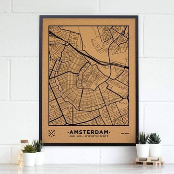 Miss Wood Barcelona, Mapa Cork - Mapa Woody Natural Amsterdam - Miss Wood Barcelona