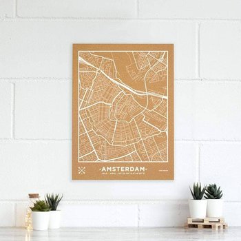 Miss Wood Barcelona, Mapa Cork - Mapa Woody Natural Amsterdam - Miss Wood Barcelona