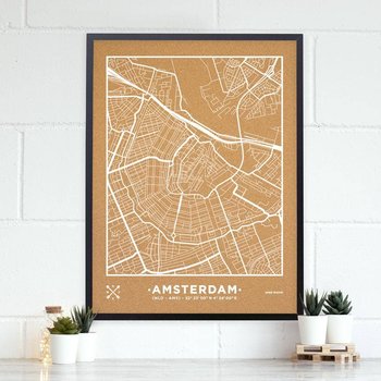 Miss Wood Barcelona, Mapa Cork - Mapa Woody Natural Amsterdam - Miss Wood Barcelona