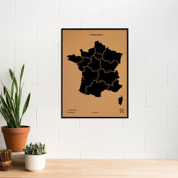 Miss Wood Barcelona, Mapa Cork - Mapa Woody Natural France - Miss Wood Barcelona