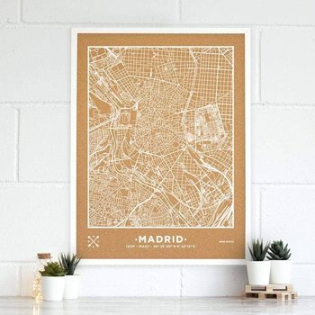 Miss Wood Barcelona, Mapa Cork - Mapa Woody Natural Madrid - Miss Wood Barcelona