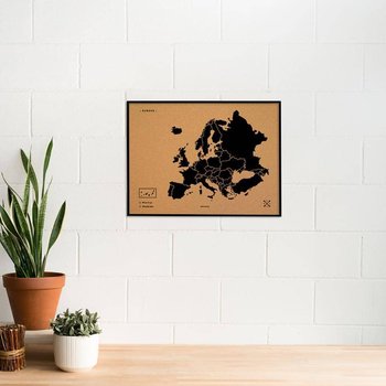 Miss Wood Barcelona, Mapa Cork - Woody Mapa Natural Europe - Miss Wood Barcelona