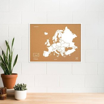 Miss Wood Barcelona, Mapa Cork - Woody Mapa Natural Europe - Miss Wood Barcelona