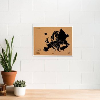 Miss Wood Barcelona, Mapa Cork - Woody Mapa Natural Europe - Miss Wood Barcelona