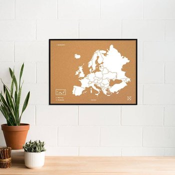 Miss Wood Barcelona, Mapa Cork - Woody Mapa Natural Europe - Miss Wood Barcelona