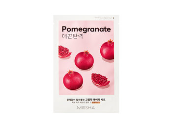 Missha Airy Fit Sheet Mask (Pomegranate)- maseczka ujędrniająca - Missha