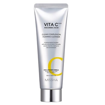 Missha Vita C Plus Clear Complexion Foaming Cleanser oczyszczająca pianka do twarzy z witaminą C 120ml - Missha