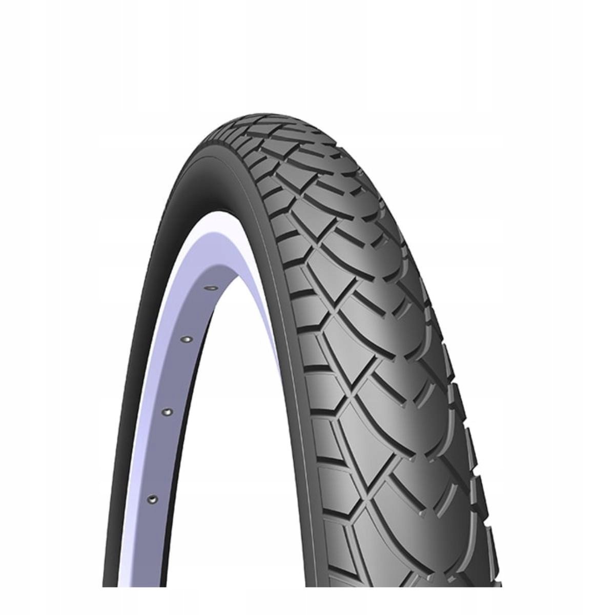 thumbnail image 2 of DURO 24 X 1.75 BMX Tires & Tubes – 2-Pack, Black, 47-507, COMP 3 MX3 Style 2 of 2