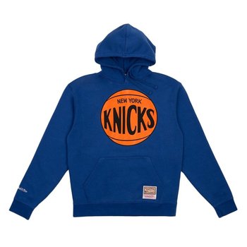 Mitchell & Ness bluza NBA New York Knicks Team Logo Hoody HDSSINTL1267-NYKROYA S - Mitchell & Ness
