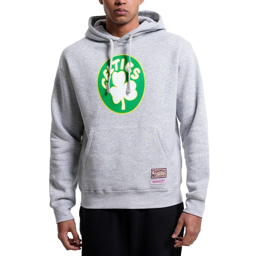 Mitchell Ness bluza Team Logo Hoody Boston Celtics HDSSINTL1050 BCEGREY S Mitchell Ness Moda Sklep EMPIK.COM