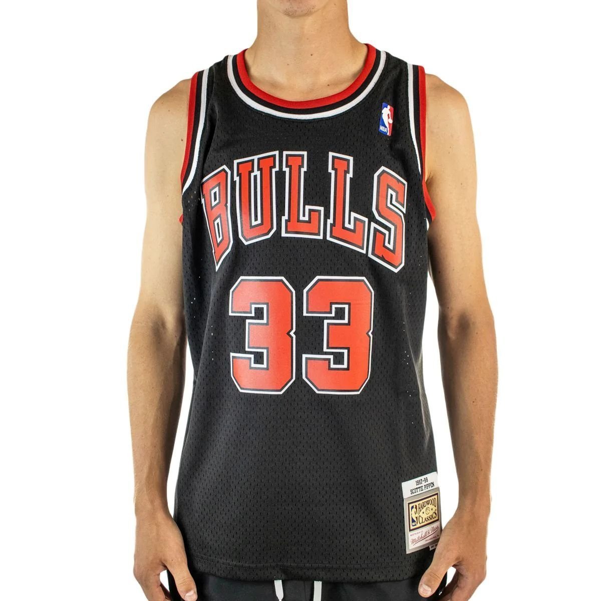 Mitchell & Ness NBA SWINGMAN JERSEY 2.0 - Philadelphia 76ERS 'A. IVERSON  #3', SMJYGS18201-P76BLCK00AIV