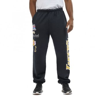 Mitchell & Ness spodnie dresowe męskie czarne NBA Champ City Fleece Bottoms Los Angeles Lakers PSWP3253-LALYYPPPBLCK M - Mitchell & Ness