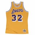Mitchell & Ness, T-shirt męski, NBA Los Angeles Lakers Magic Johnson Swingman, rozmiar S - Mitchell & Ness
