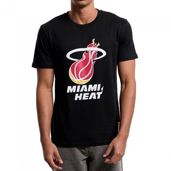 Mitchell & Ness t-shirt NBA Team Logo Tee Miami Heat BMTRINTL1051-MHEBLCK L - Mitchell & Ness